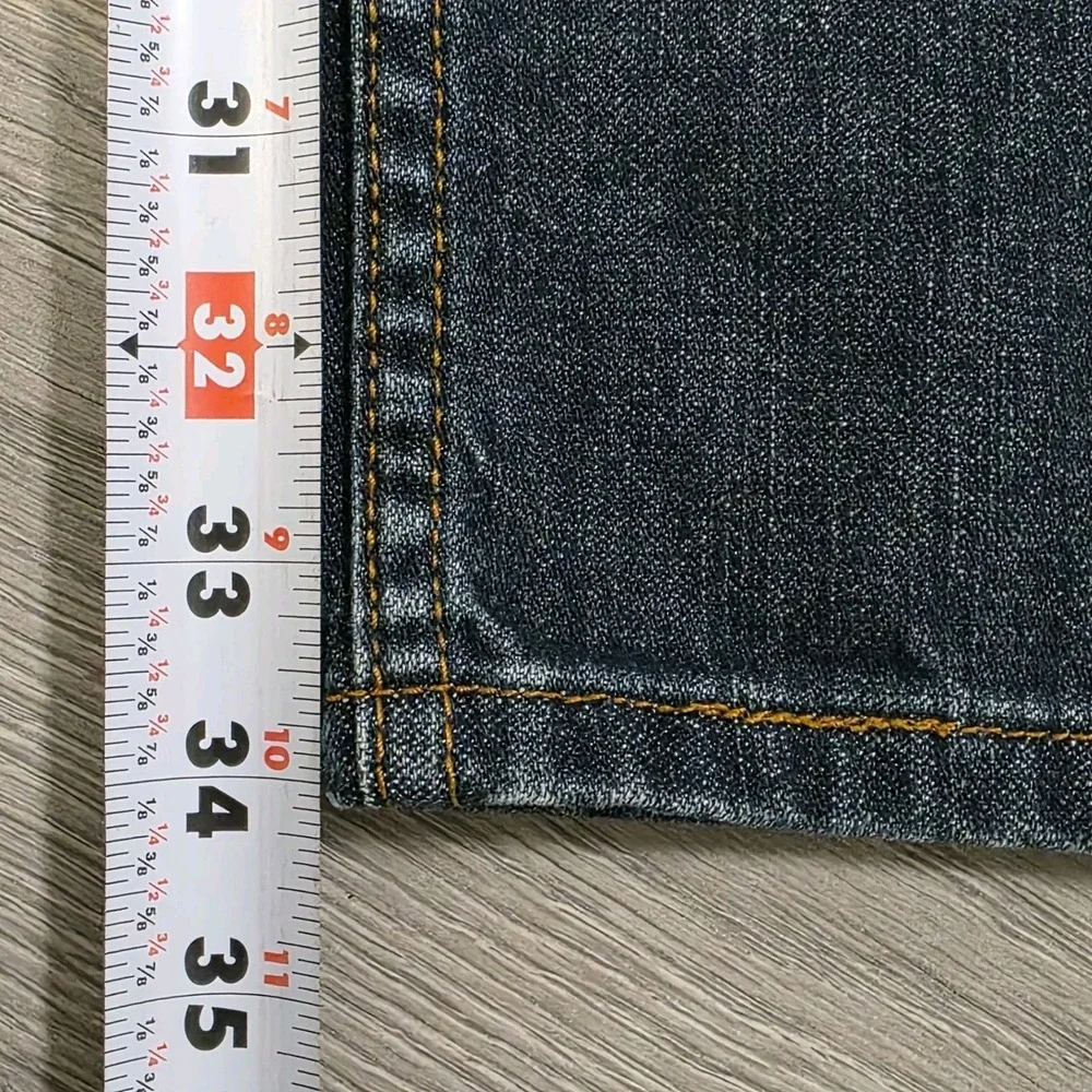 Levis 550 Jeans Men 36x34 Dark‎ Wash Blue Denim 5 Pocket Relaxed Cowboy 2000s
